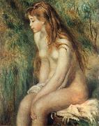 Pierre-Auguste Renoir Young Girl Bathing oil painting reproduction
